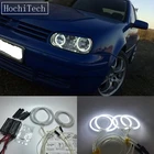 HochiTech для Volkswagen VW GOLF4 MK4 Typ1J ультра ярсветильник дневной свет DRL CCFL ангельские глазки набор демонических глаз теплый белый гало кольцо