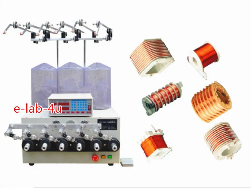 Новый 6 оси компьютер с ЧПУ автоматические катушки трансформатор обмотки машины