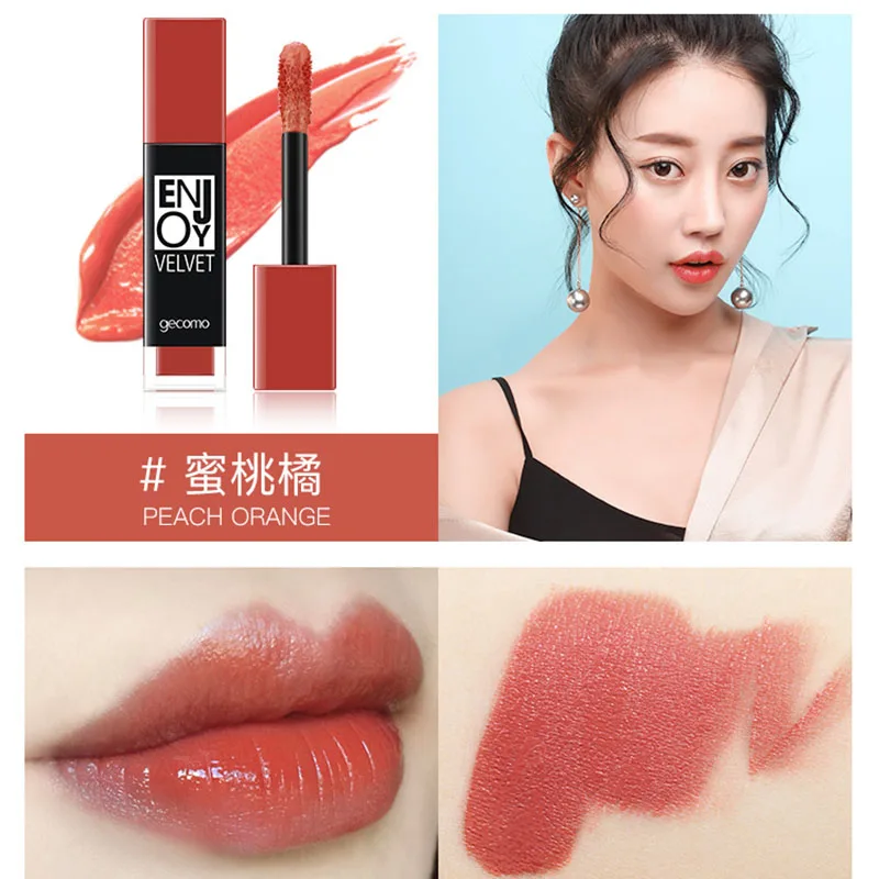 5 цветов/набор мягкая губная помада с глазурью для губ жидкий увлажняющий