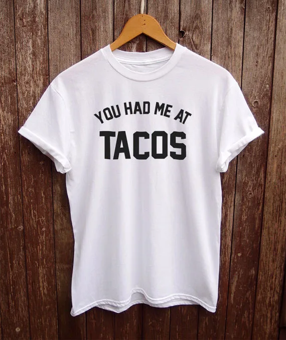 Футболка Tacos идеально подходит для любителей тако забавная футболка подарки ног