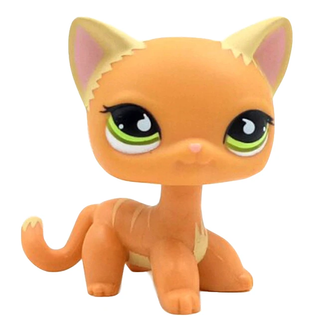 11 Магазин lps игрушка стоящая короткая шерсть фигурка кота котенок Хаски щенок маленькая коллекция животных - Цвет: 11