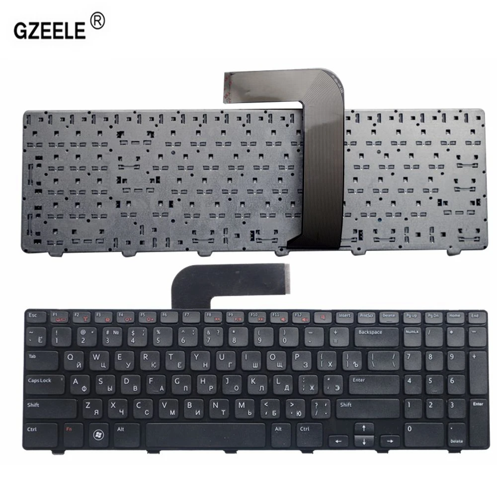 Клавиатура GZEELE для ноутбука Dell Inspiron 15R Ins15RD-2528 2728 2428 M501Z M5110 M511R N5110 черная Русская