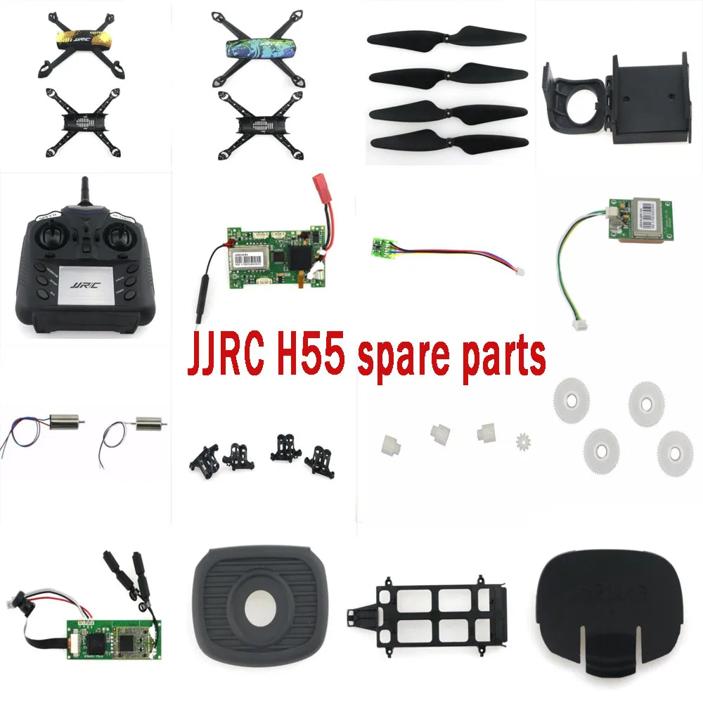 

Квадрокоптер JJRC H55, Радиоуправляемый Дрон, запасные части, Корпус Корпуса, пропеллеры, лопасти, рама, приемник двигателя, доска, GPS модуль, пул...