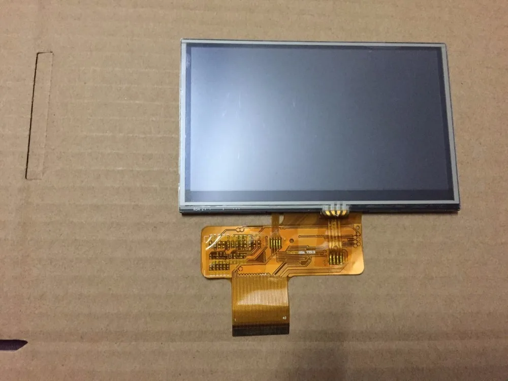 

4.3 inch T043ZT268A VER.B vehicle navigation LCD screen + touch screen