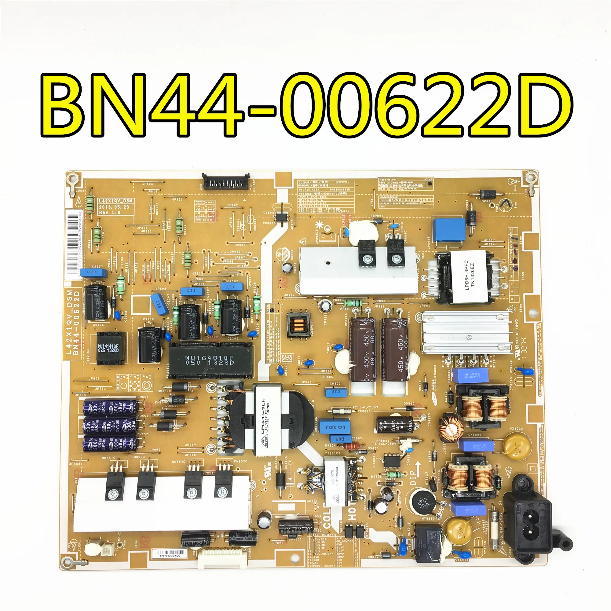 Оригинальный 100% тест для samgsung BN44 00622A 00622B 00622D L42X1Q_DHS плата питания|Зарядные