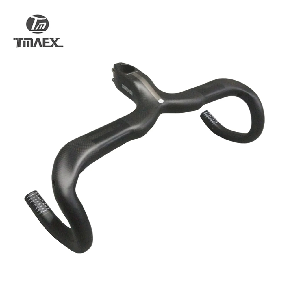 TMAEX новейший полностью карбоновый руль шоссейный велосипед интегрированный и