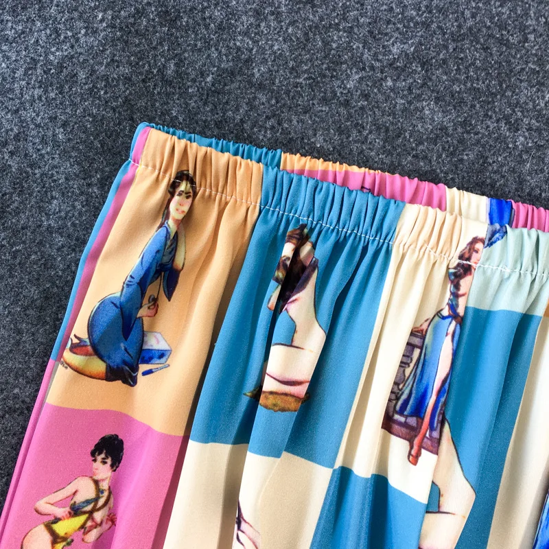 Пижамный комплект Женский атласный из 2 предметов одежда для сна с длинным