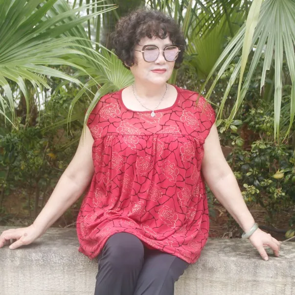 Женская летняя футболка с принтом FD28 Элегантная Лоскутная Свободная