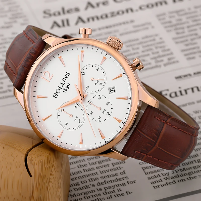 Кварцевые водонепроницаемые часы с кожаным ремешком.|wristwatch brand|wristwatch for menwristwatch mens