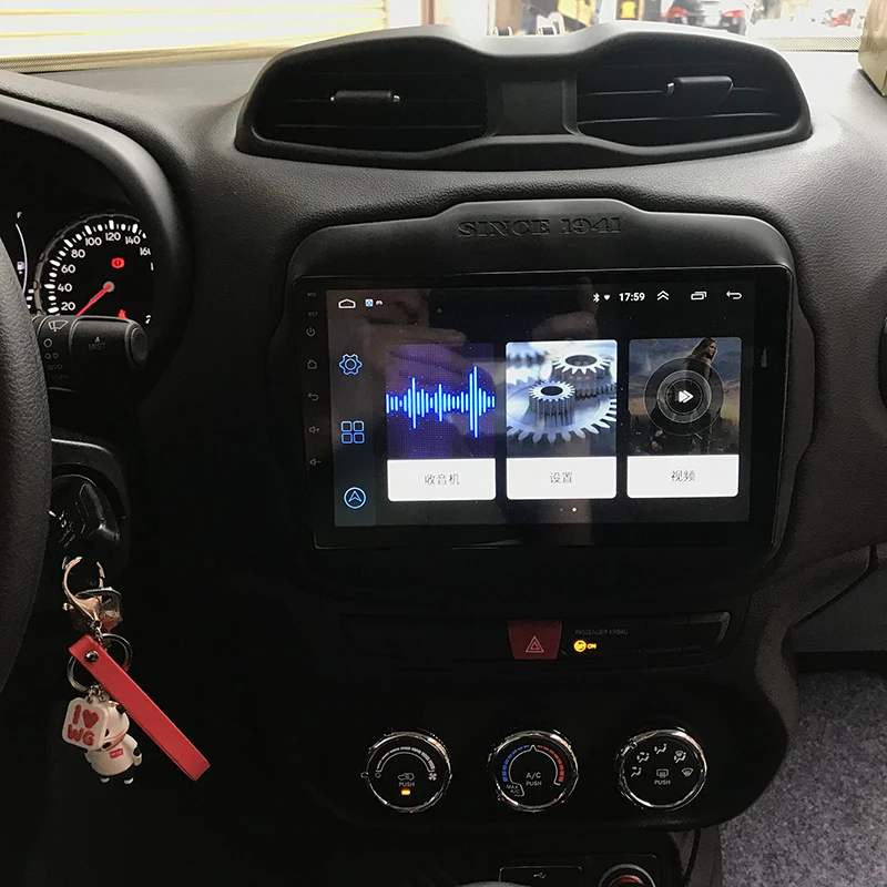 " 4G Оперативная память 2.5D ips 8 CORE Android 9,1 Автомобильный мультимедийный dvd-плеер gps для jeeprenegade навигации автомобильного радиоприемника
