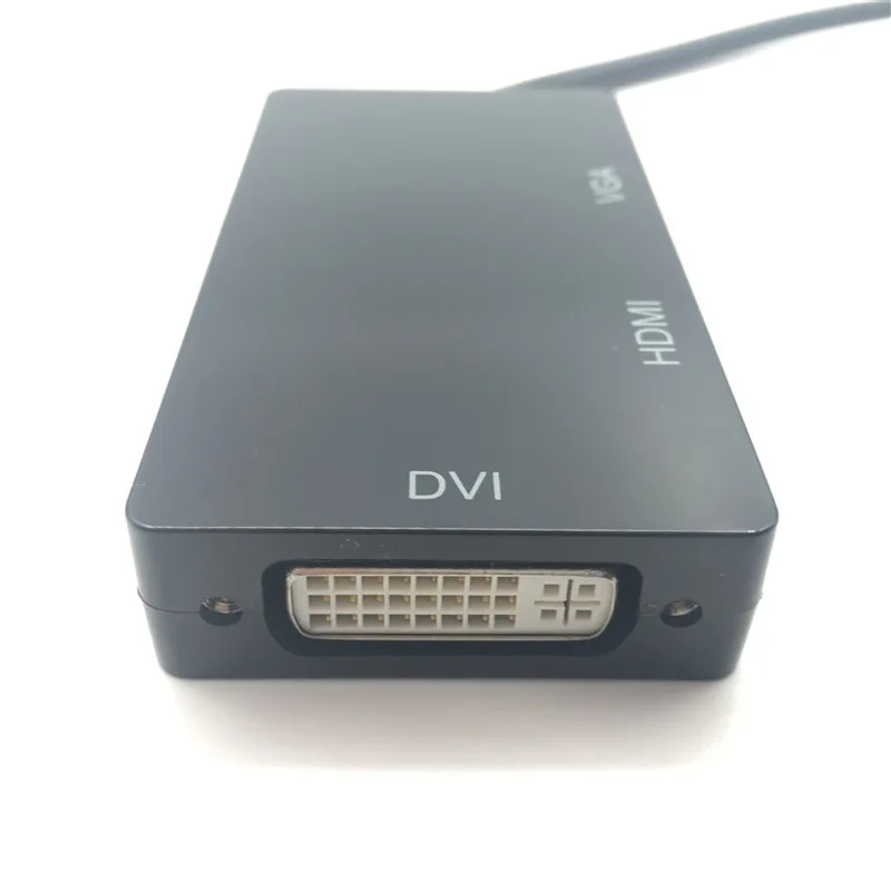 3 в 1 мини дисплей порт DP Мужской к DVI HDMI VGA Аудио Женский адаптер Дисплей порт кабель конвертер для компьютера для ПК MacBook