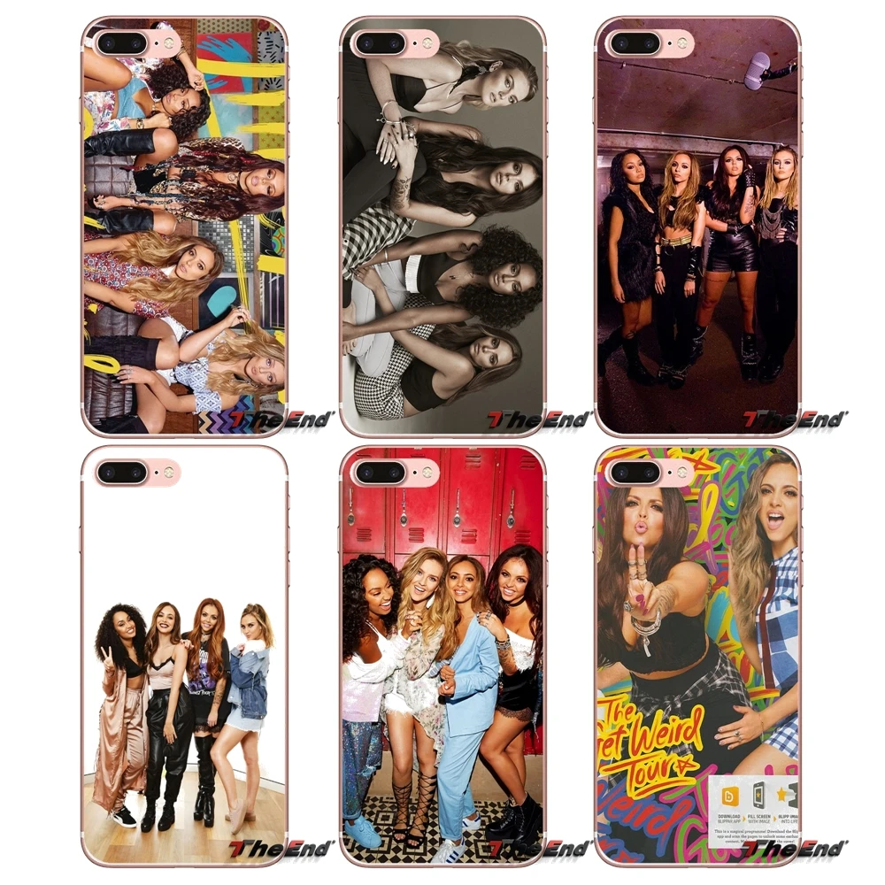 Чехол для Телефона iPhone X 4 4S 5 5S 5C SE 6 6S 7 8 Plus Samsung Galaxy J1 J3 J5 J7 A3 A5 2016 2017 Little Mix Get Weird Tour