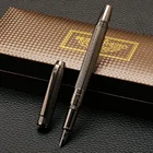 Перьевая ручка, металлическая, 0,5 мм, с гравировкой