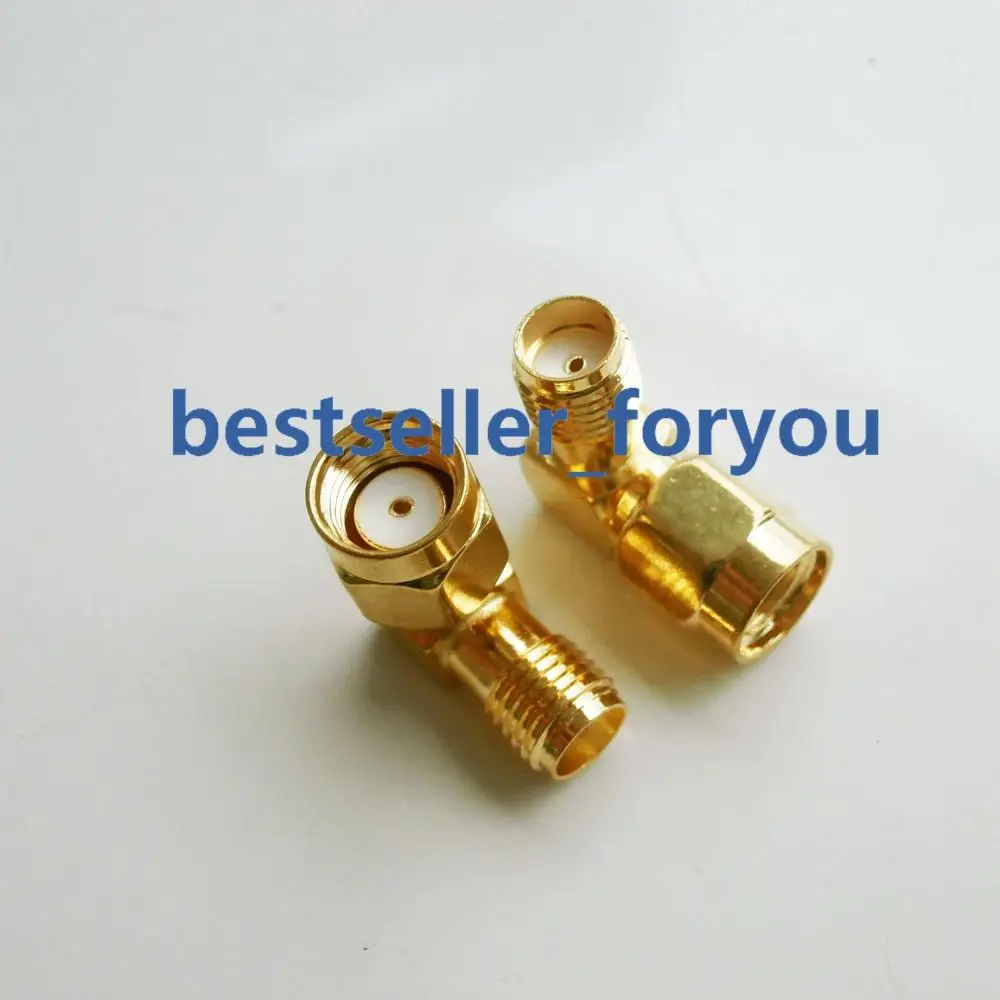 1x RF-SMA адаптер SMA female к RPSMA male Прямоугольный разъем RA RF Coax Connector | Обустройство дома