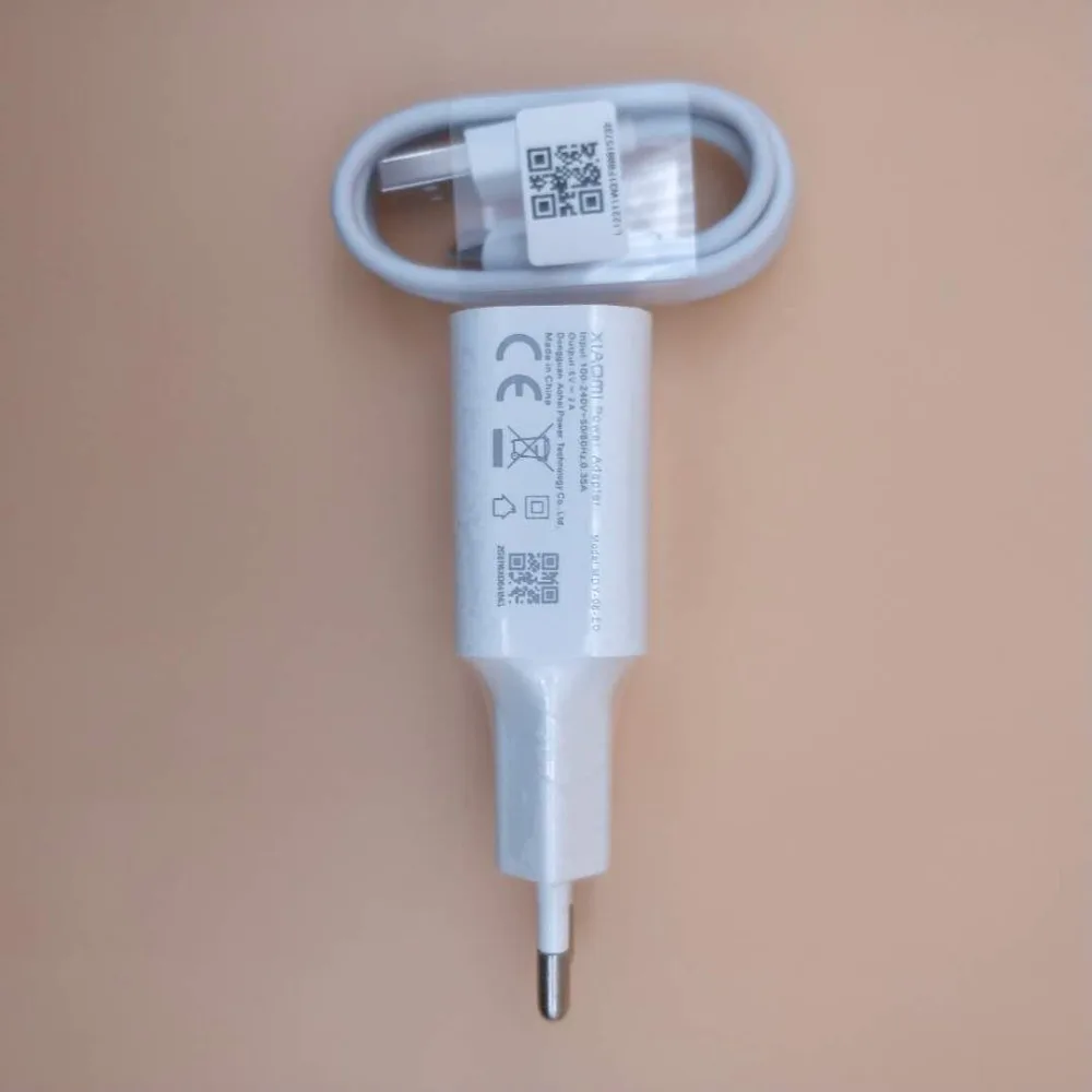 Оригинальное Xiaomi mi A2 Lite Usb зарядное устройство 5В/2а EU адаптер для Red 6 5 6a 5a 4a Note Pro 3 4x