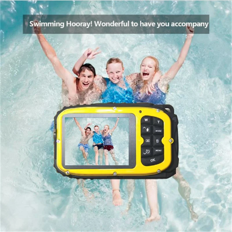 HD водостойкая камера цифровая 16MP 2 7 'фотокамера 8x Zoom Instax Camara De Fotos Anti shake Video