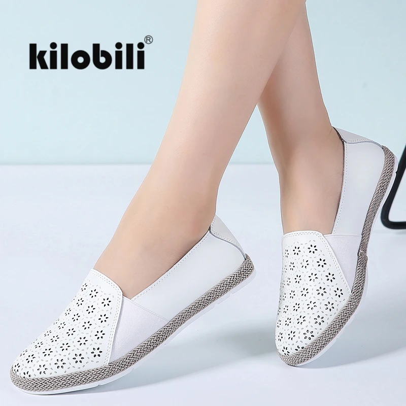 Туфли kilobili женские из натуральной кожи натуральная кожа без застежки лоферы