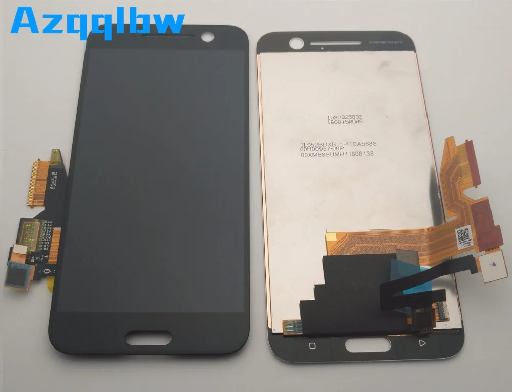 Дисплей Azqqlbw 5 2 &quotдля HTC M10 10 ЖК дисплей кодирующий преобразователь сенсорного