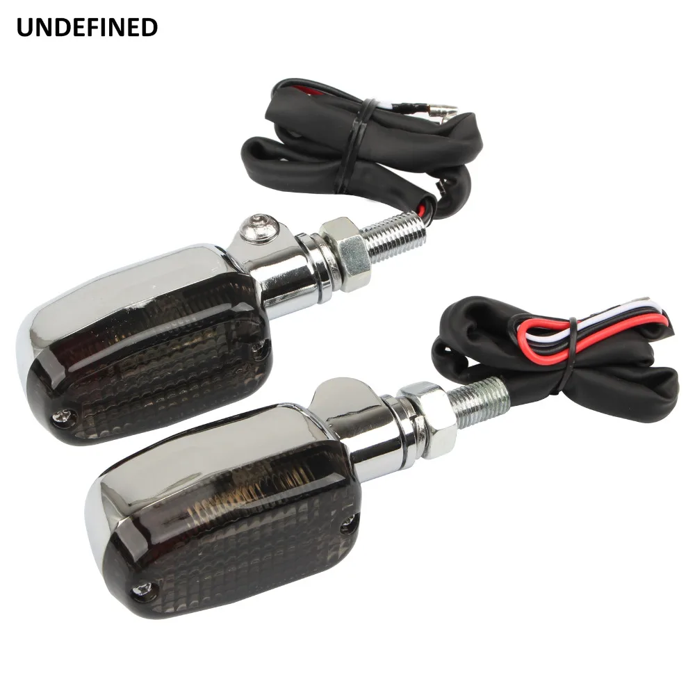 Хромированная дымовая линза указатель поворота световой индикатор Лампа для Honda