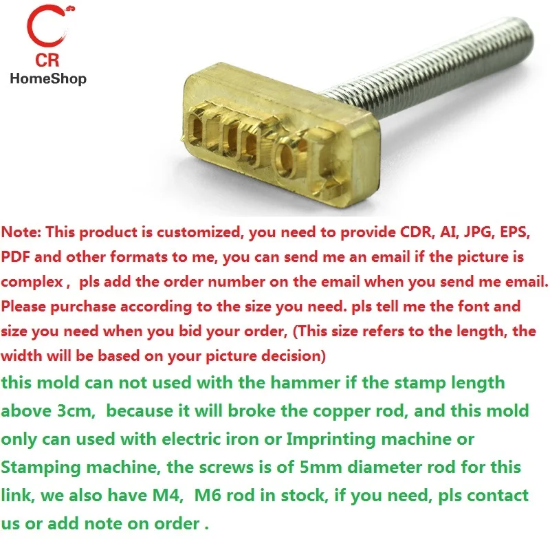 1 шт. выпечки торта на пару хлеба отпечаток брендинг палка горящая из нержавеющей