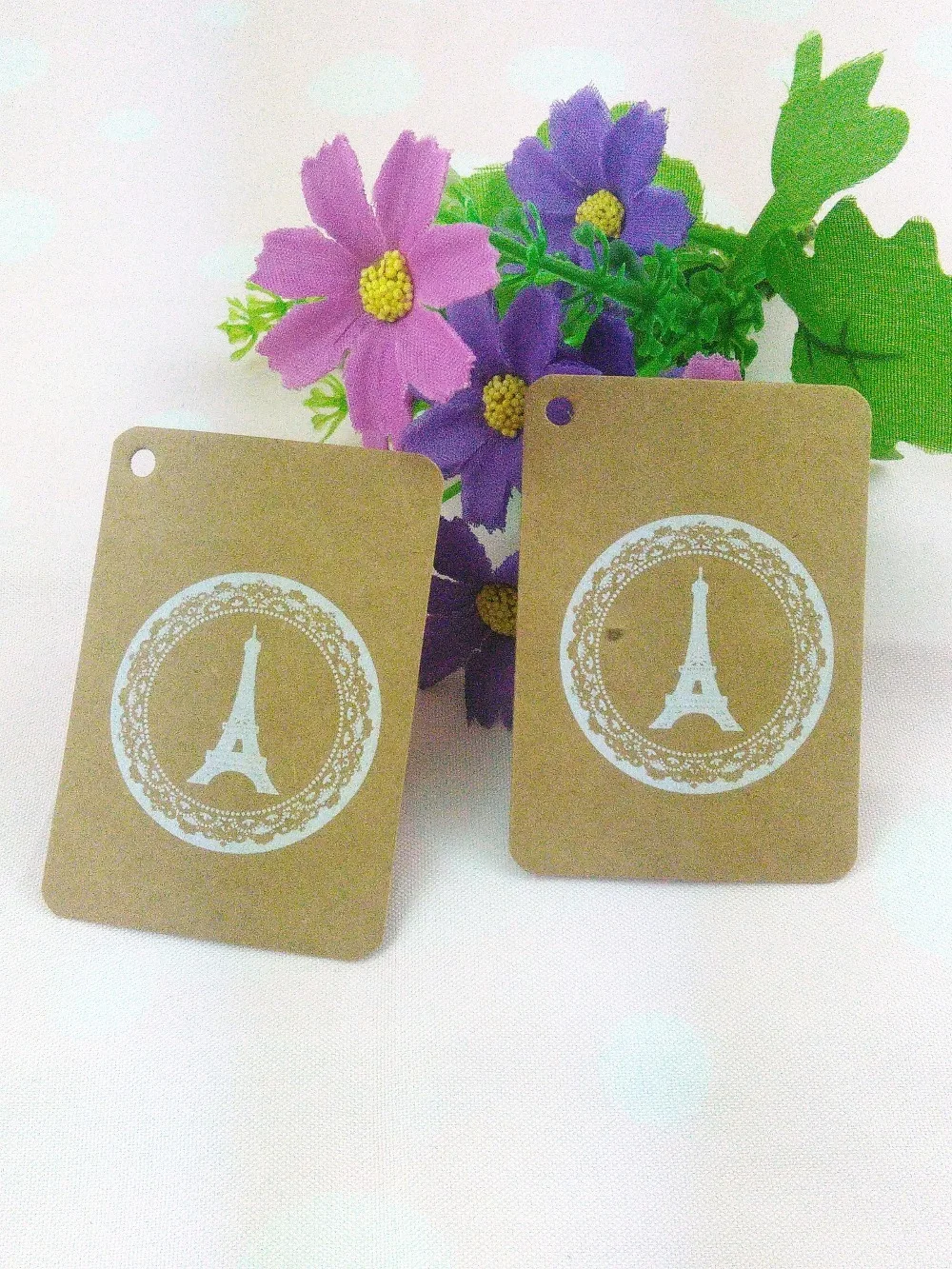 200 шт./лот крафт ювелирные изделия ценники Подарочная бирка креативные бумажные