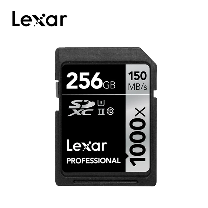 Оригинальный Lexar 128 ГБ SD карты 1000x UHS II U3 SDHC SDXC 32 памяти 16 64 карт 150 МБ/с. Class10 картао де