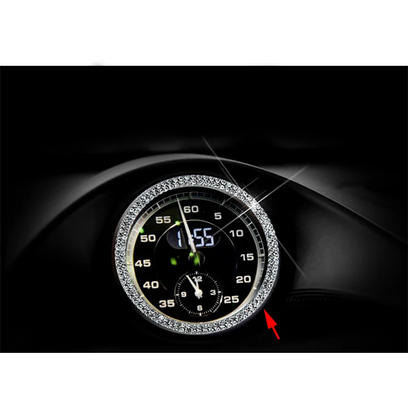 For Porsche Panamera Macan 911 Center Control Compass Watch Dec Box Cover Trim | Interior Mouldings