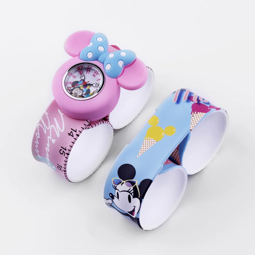 Бренд Disney детские часы с Микки Маусом из мультфильма Холодное сердце для девочек