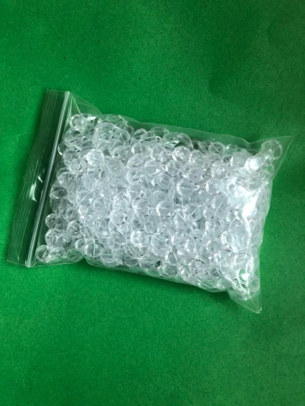 10 метров искусственные акриловые хрустальные бусины украшение для свадебной