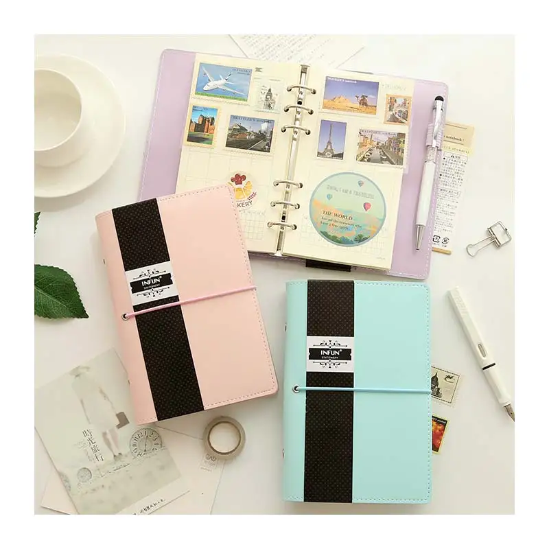 Блокнот Macaron a6 для самостоятельного оформления дневников и записей|notebook