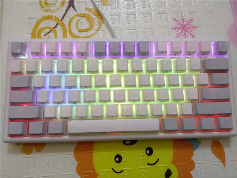 Сливовый NIZ 75 клавиатура Bluetooth RGB 45g емкостная Беспроводная механическая клавиатура 75 topre realforce game