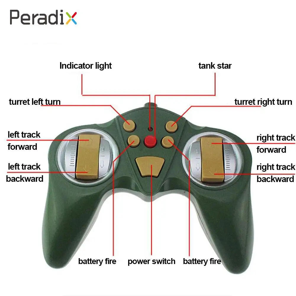 2018 удаленных Управление Танк Смешные танк модель автомобиля многоцветный