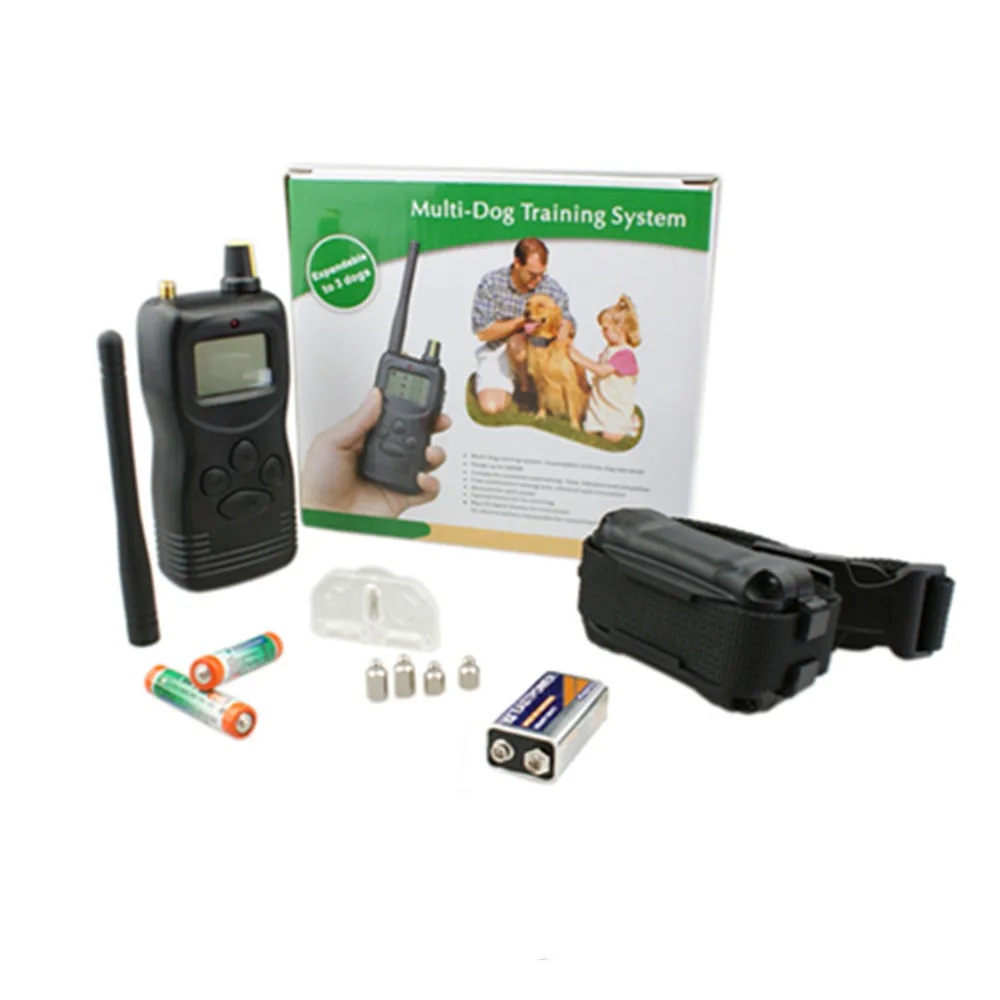 Ошейник для дрессировки собак с вибрацией и статическим шоком 100 уровней