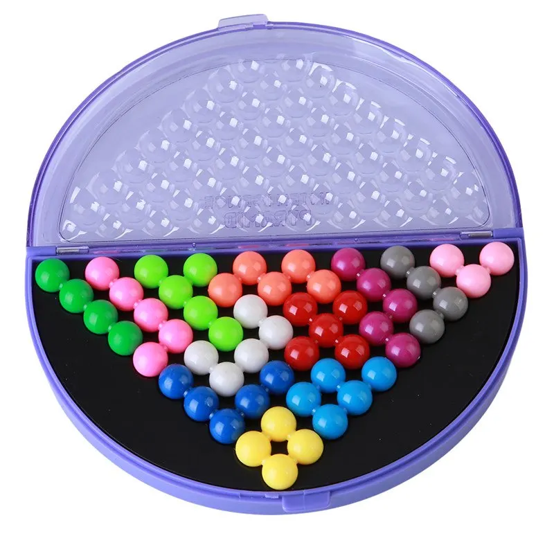 Классический пазл пирамида пластина жемчуг логическая игра головоломка для