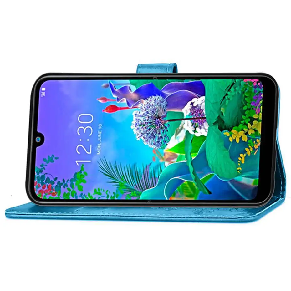 Q60 Флип Бумажник чехол для LG Q60 чехол Q 60 чехол для телефона из искусственной кожи для LG Q60 q 60 3D крышка тиснения Fundas Capa