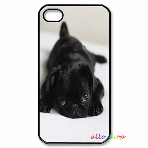 Мопс сотовый телефон дело чехол для iphone 4 4S 5 5S 5c SE 6 s и плюс #1268 |