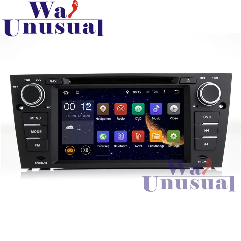Wanuary 7 &quotAndroid 1 GPS навигация для BMW 3 серии E90 E91 E92 авто ручной кондиционер с BT WIFI