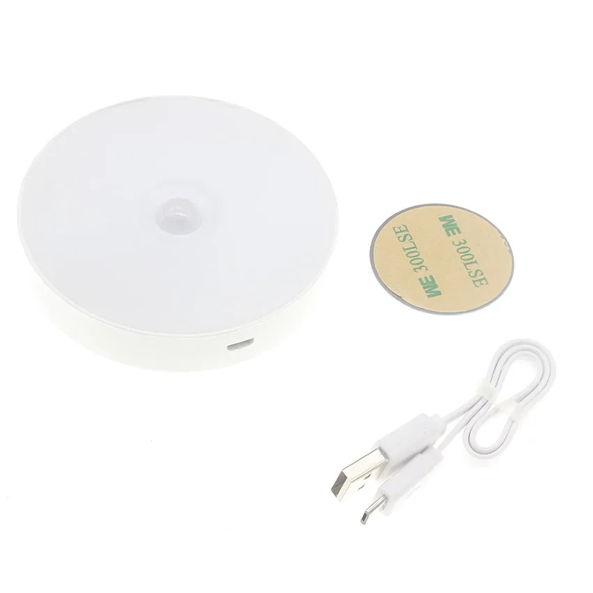 Светодиодный инфракрасный датчик движения PIR перезаряжаемый индукционный