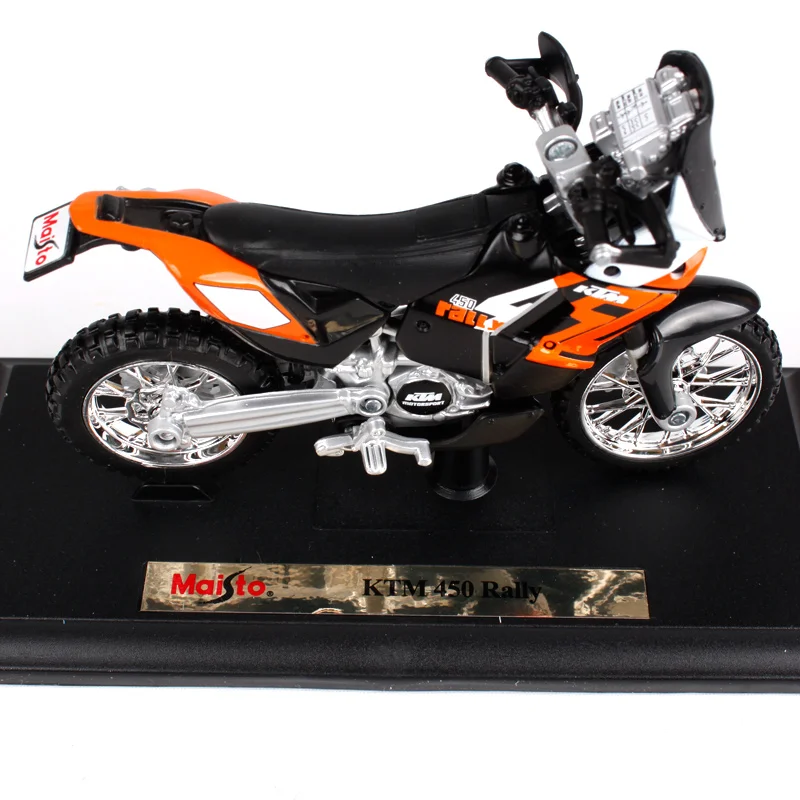 Ралли мотоцикл MAISTO 1:18 KTM 450 модель под давлением игрушка новинка в коробке