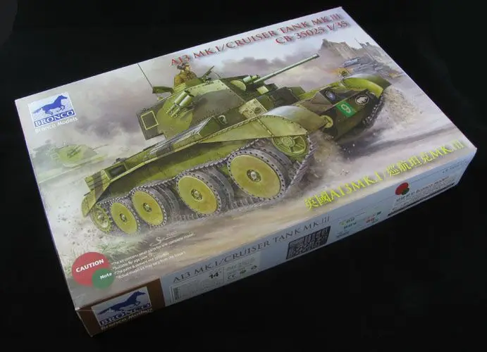 BRONCO CB35025 1/35 A13Mk. I Cruiser Tank Mk. III-набор моделей