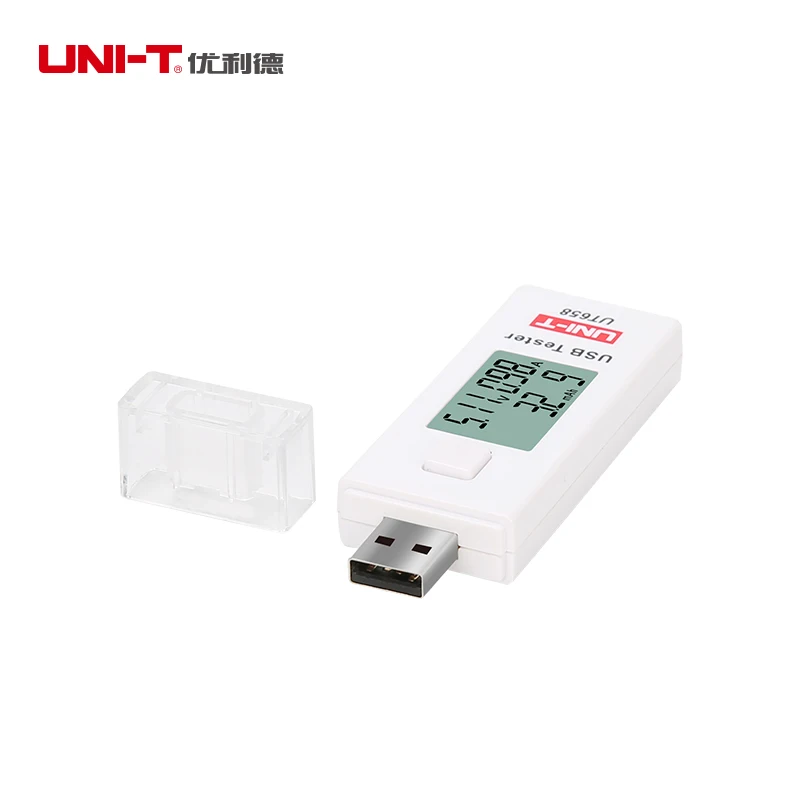 UNI-T UT658 UT658B USB Тестер Вольтметр Амперметр цифровой ЖК-дисплей монитор напряжения измеритель тока 9 в 3 А с подсветкой