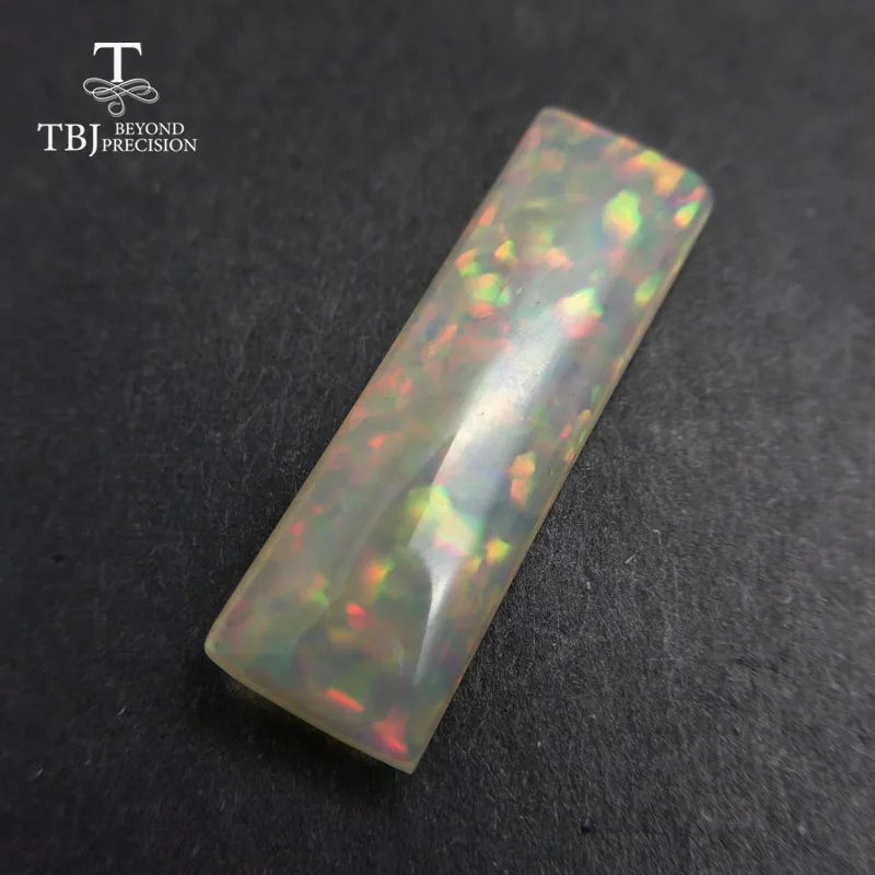 Tbj Природные Эфиопии красочные опал багетов наивысшего качества approx9.00ct