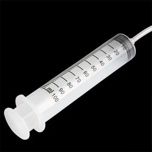 SOSW большой пластиковый шприц + удобная пластиковая трубка|syringe plastic|syringe tubing |