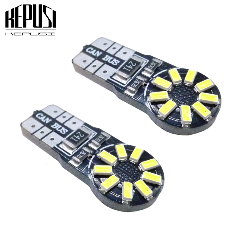 2x Canbus светодиодный T10 3014smd светильник для приборной панели автомобиля лампа