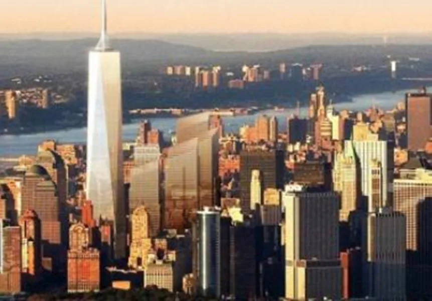 Один мировой торговый центр башня свободы 1 WTC Нью-Йорк Сувенир 3D модель головоломки