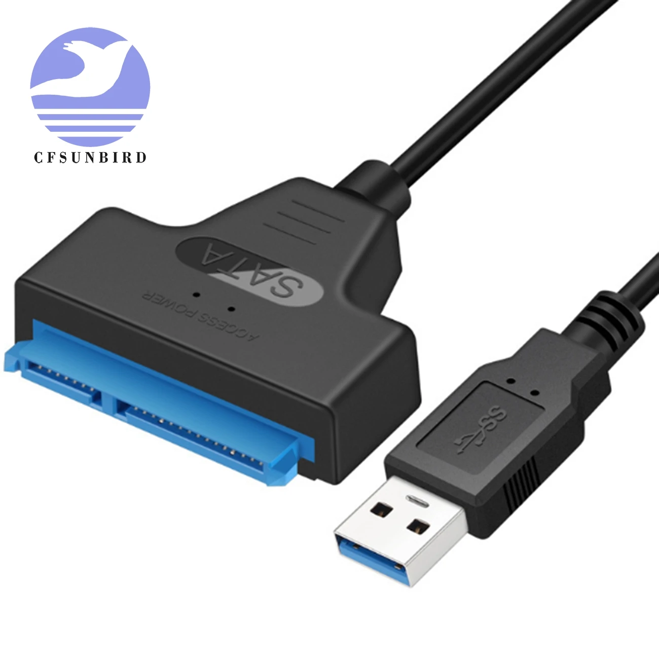 USB 3,0 SATA 3 кабель Sata для USB адаптер до 6 Гбит/с Поддержка 2,5 дюймов внешний SSD HDD жесткий диск 22 Pin Sata III кабель