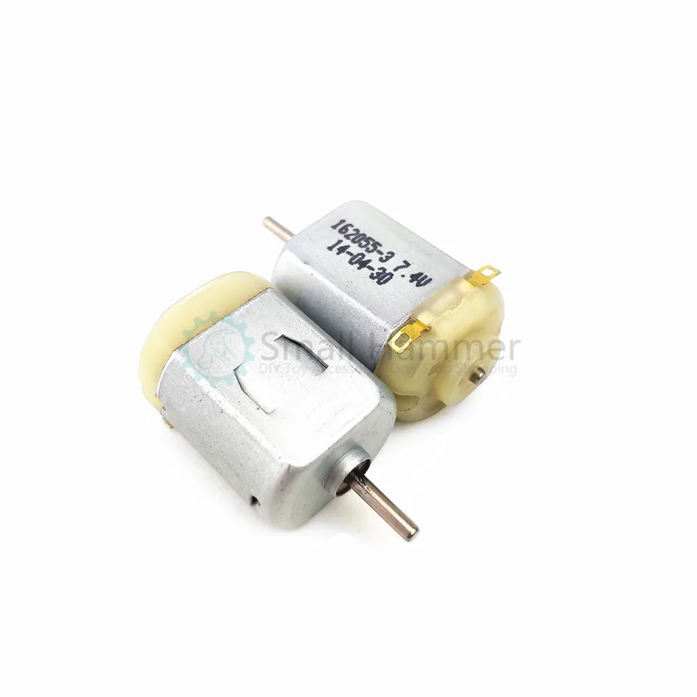 2 шт. 130 сильная Магнитная щетка мотор DIY Модель игрушечной машины 6 V микро
