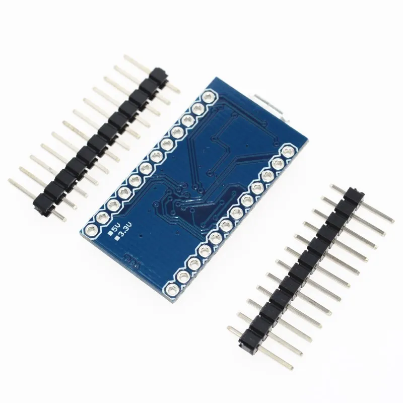 New Pro Micro for arduino ATmega32U4 5V/16MHz Module with 2 row pin header For Leonardo in stock | Электроника