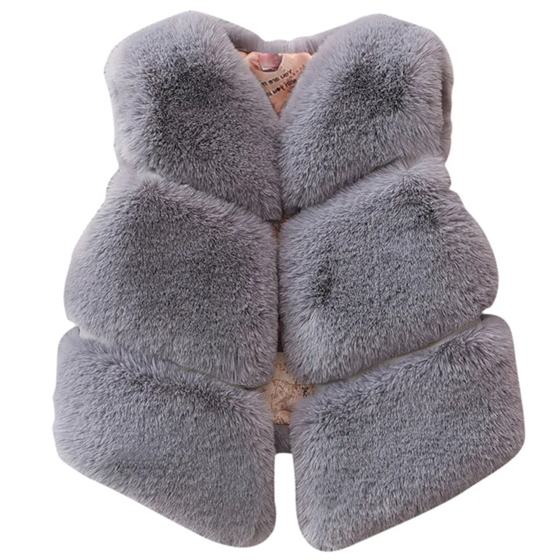 Новая модная куртка с искусственным мехом на весну и осень жилет мозаичным для