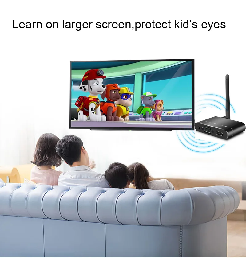Беспроводной Wifi HD 1080P HDMI VGA AV дисплей адаптер Miracast Airplay DLNA экран зеркальное отображение для IPhone XR IOS Android телефон к телевизору